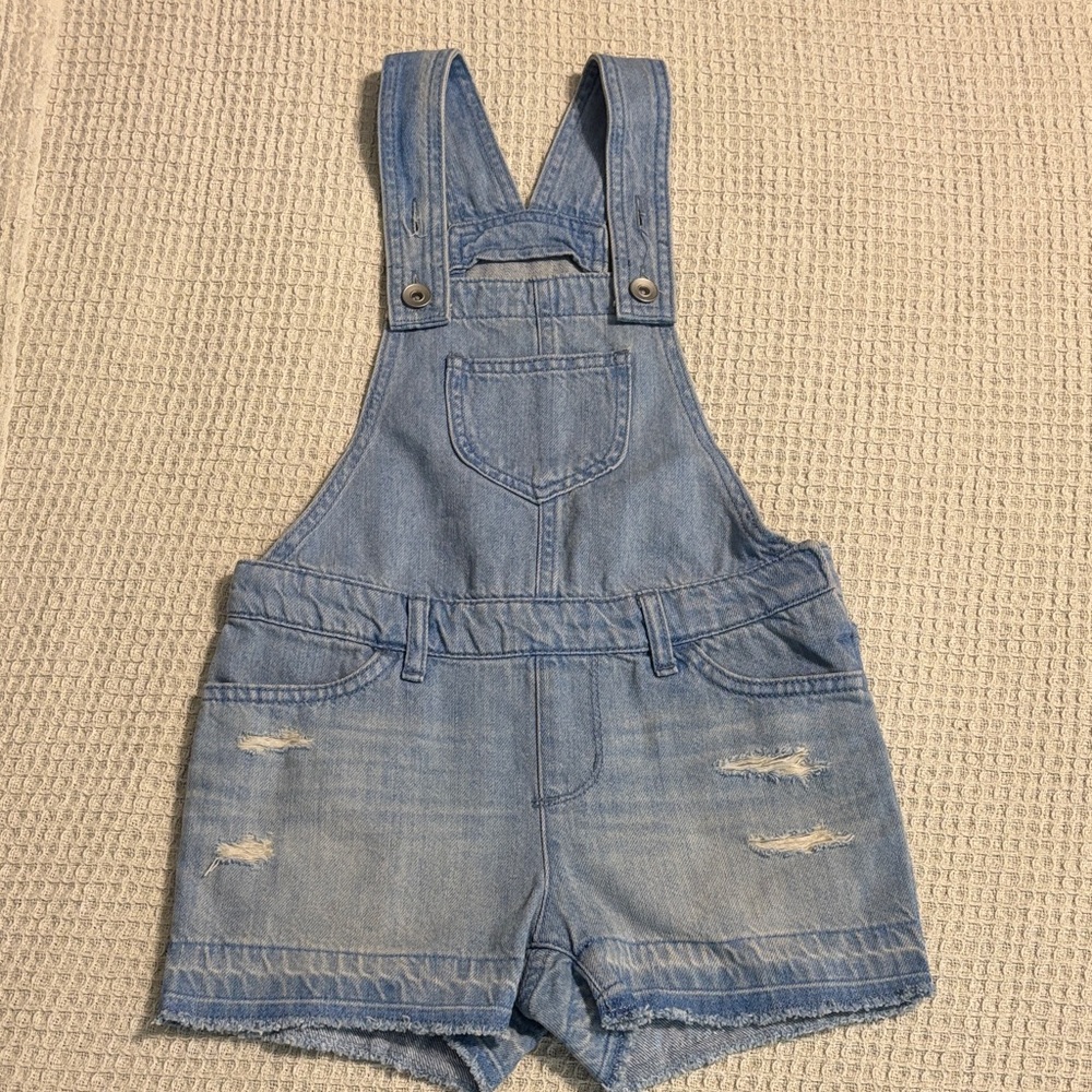 The Children's Place Light Blue Denim Overalls